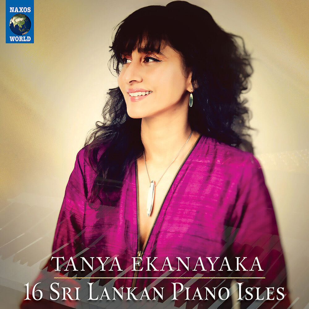 Tanya Ekanayaka - 16 Sri Lankan Piano Isles Music CD
