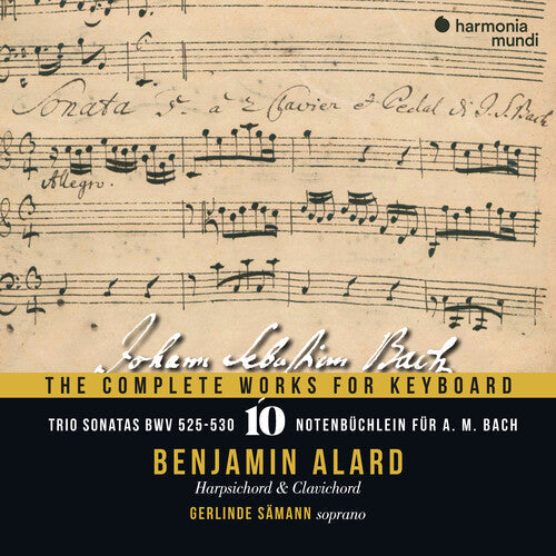 Alard,benjamin - Bach: The Complete Works For Keyboard Vol.10 - Music CD