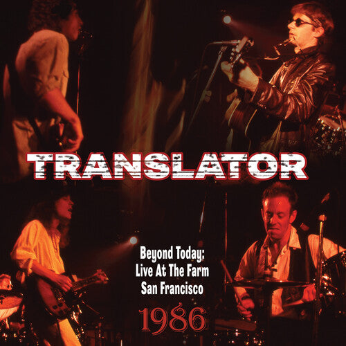 Translator - Beyond Today: Live At The Farm San Francisco 1986 - Vinyl Record