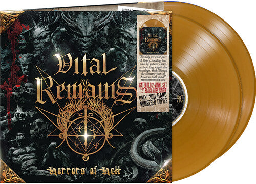 Vital Remains - Horrors Of Hell - Damnation Gold - Vinyl Record