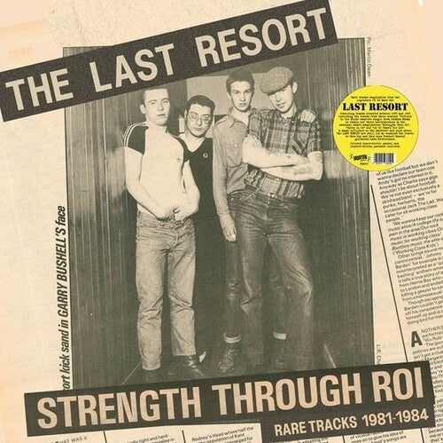 Last Resort - Strength Through Roi - Rare Tracks 1981-1984 - Vinyl Record