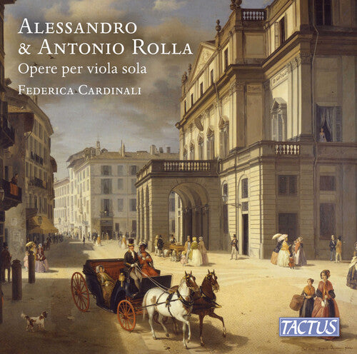 Federica Cardinali - Alessandro & Antonio Rolla: Opere Per Viola Sola - Music CD