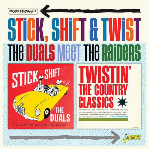 Duals Meet The Raiders - Stick Shift & Twist - Music CD