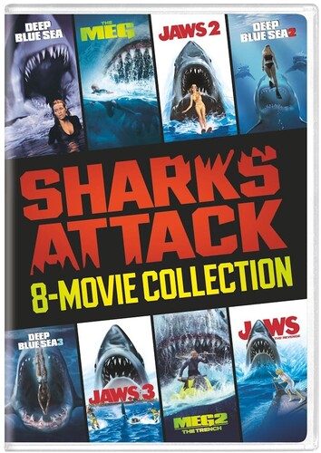 Sharks Attack 8-film Collection - Sharks Attack 8-film Collection - DVD