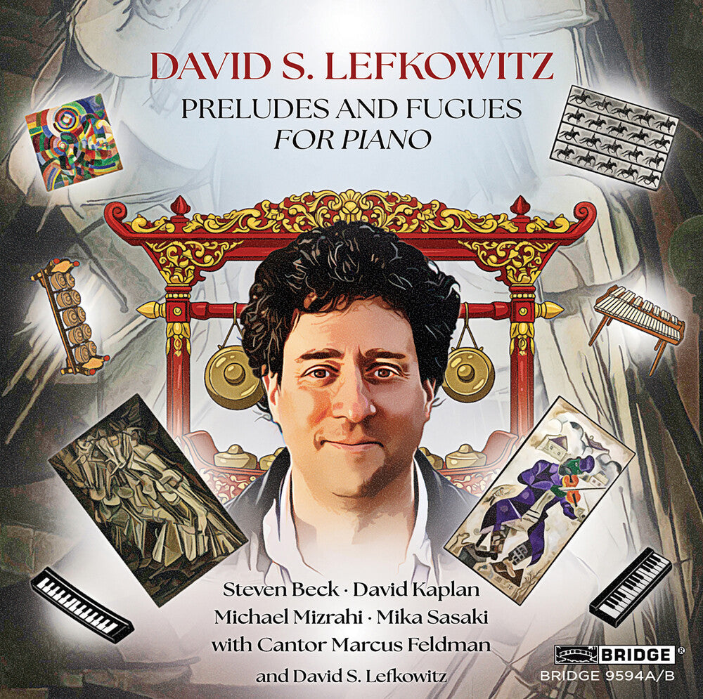 Michael Mizrahi - Lefkowitz: Preludes & Fugues Music CD