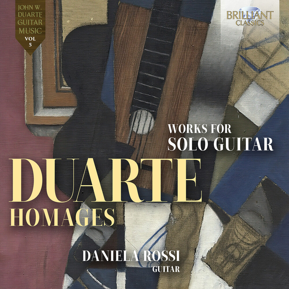 Daniela Rossi - Duarte: Homages Works For Guitar Solo Music CD