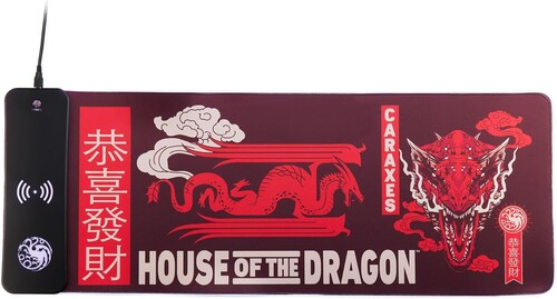 Numskull - House Of Dragons - Oversize Gaming Mat & Mobile Ch - Collectibles