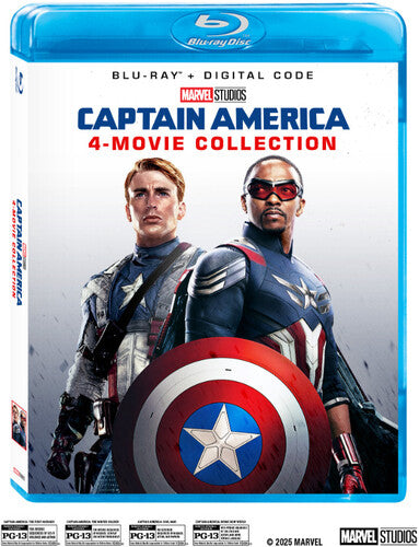 Captain America 4-movie Multi-feature - Captain America 4-movie Multi-feature - Blu-ray
