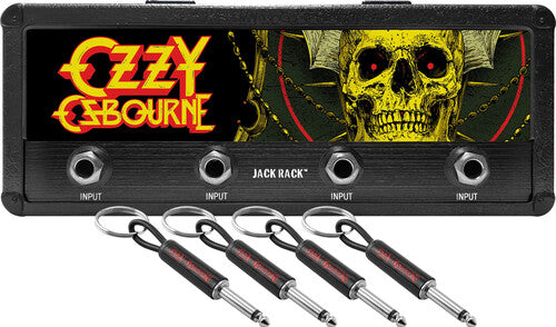 Pluginz Ozzy Osbourne Jack Rack W/4 Gtr Plug Keych - Pluginz Ozzy Osbourne Jack Rack W/4 Gtr Plug Keych - Novelties