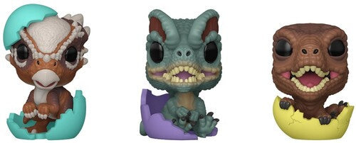 Pocket Pop Egg Jurassic Park - Pocket Pop Egg Jurassic Park Spring 3 Pack Dinos - Collectibles