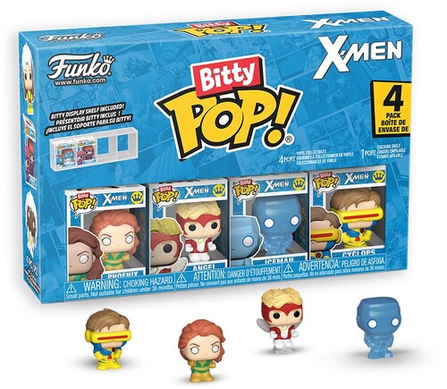 Bitty Pop X Men - Bitty Pop X Men Jean Grey 4 Pack Styles May Vary - Collectibles