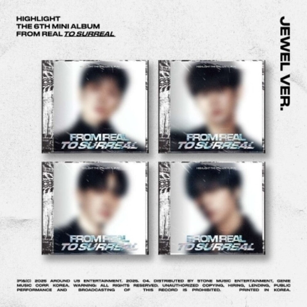 From Real To Surreal - Jewel Case Version - Random Cover - incl. 24pg Photobook, Photocard + Hologram Photo Music CD