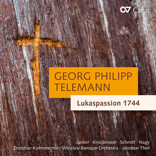 Dresdner,kammerchor / Telemann - Lukaspassion 1744 - Music CD
