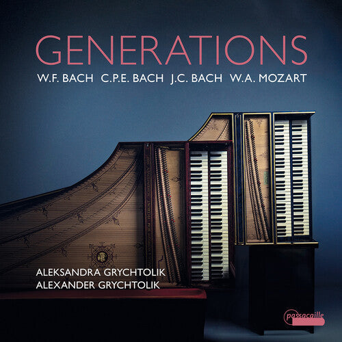 Alexander,grychtolik / Bach - Generations - Works For Two Harpsichords - Music CD