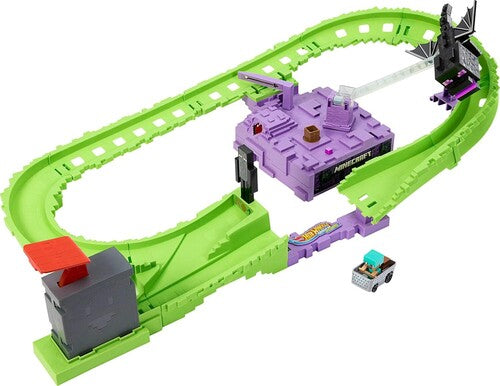 Hot Wheels Minecraft - Hot Wheels Racerverse Minecraft Trackset - Collectibles