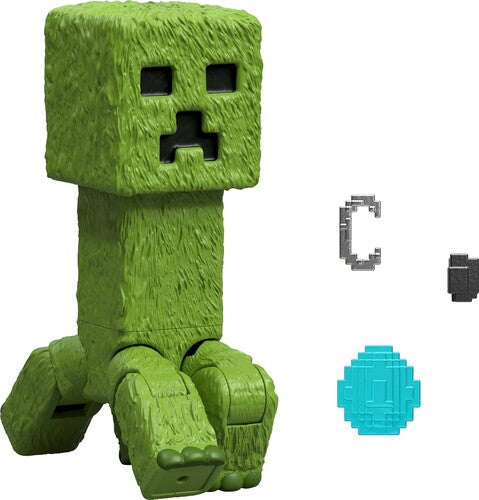 Minecraft - Minecraft 4in Creeper Figure With Accessories - Collectibles
