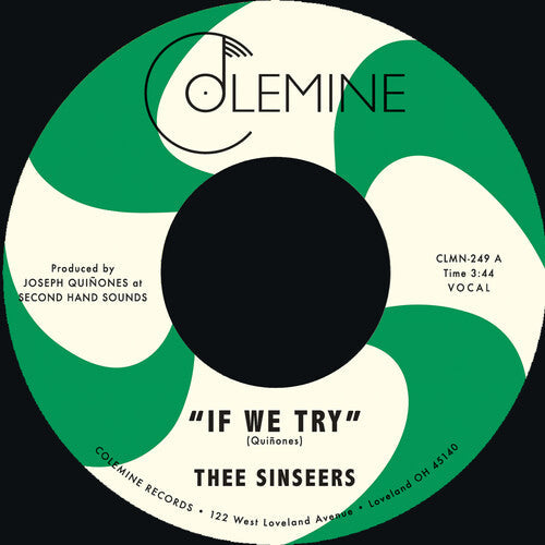 Thee Sinseers - If We Try / Give It Up You Fool - Vinyl Record