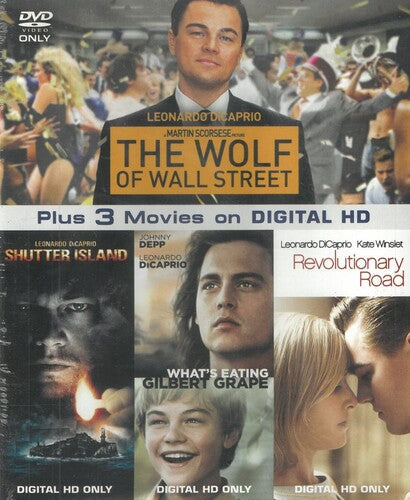 Leonardo Dicaprio 4 Movie Coll - Leonardo Dicaprio 4 Movie Coll - DVD