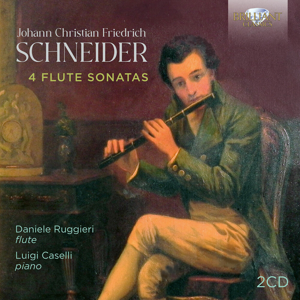 Daniele Ruggieri / Caselli,Luigi - Schneider: 4 Flute Sons Music CD