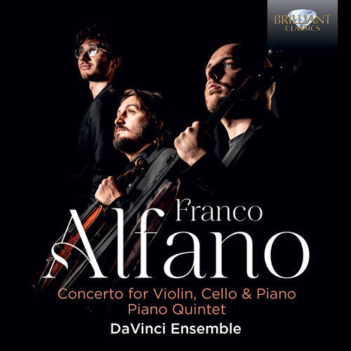 Da Vinci Ensemble - Alfano: Con For Violin Vc & Pno Piano Quintet - Music CD
