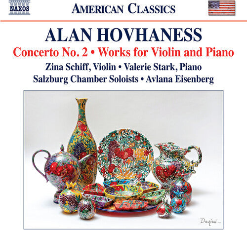 Schiff,zina / Stark,valerie - Hovhaness: Con No. 2: Works For Violin & Piano - Music CD
