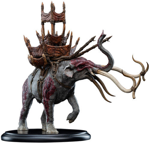 Open Edition Polystone - Lotr - Mumak In Battle Miniature Statue - Collectibles