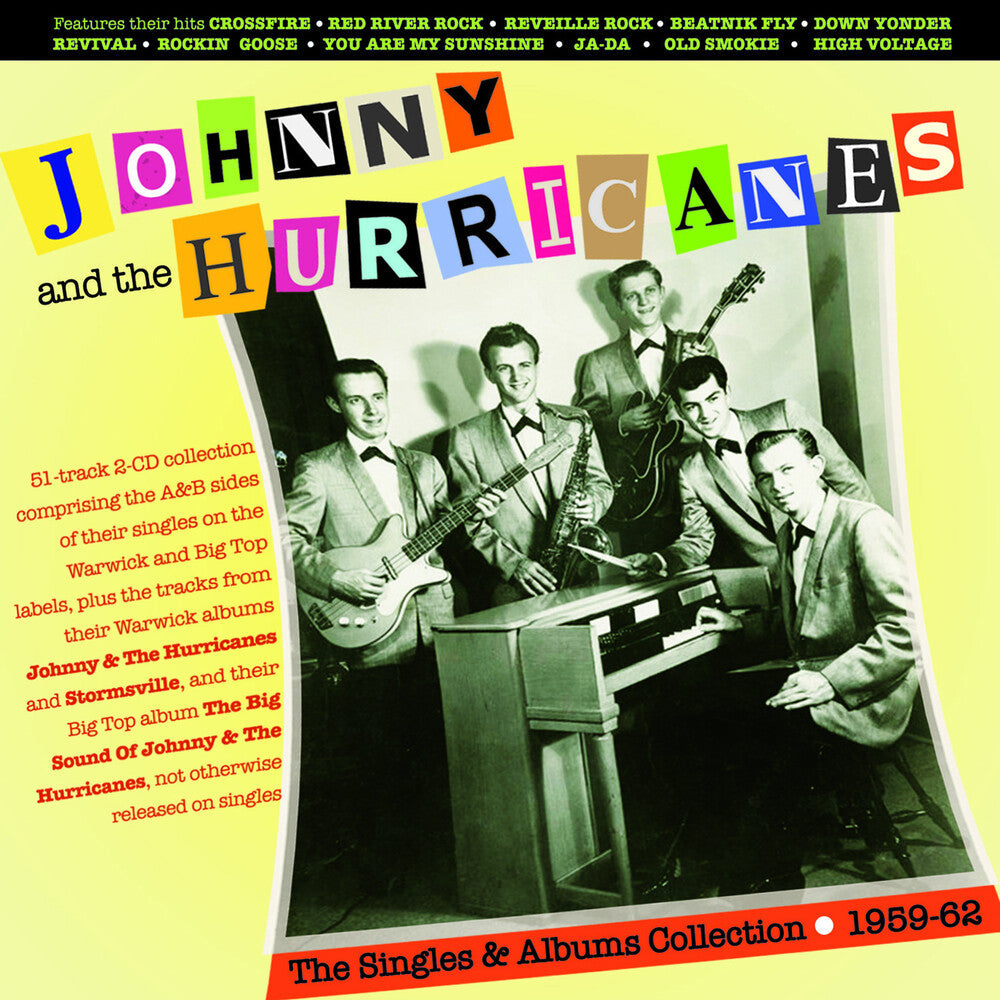 Johnny & The Hurricanes - Singles & Albums Collection 1959-62 Music CD