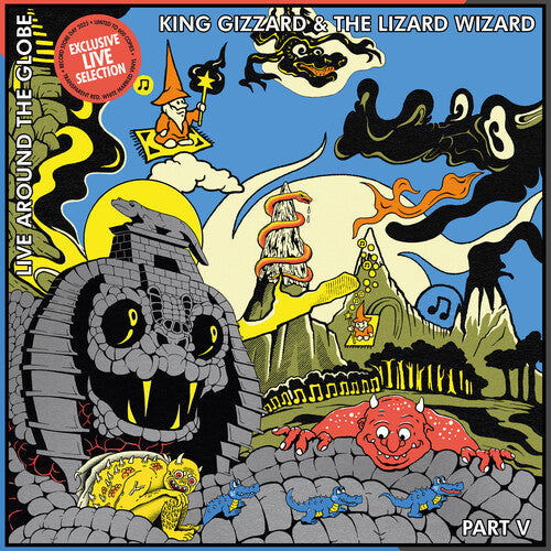 King Gizzard & The Lizard Wizard - Live Around The Globe: Part V - Vinyl Record