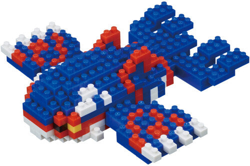 Nanoblock - Pokemon Series - Kyogre Building Kit - Collectibles