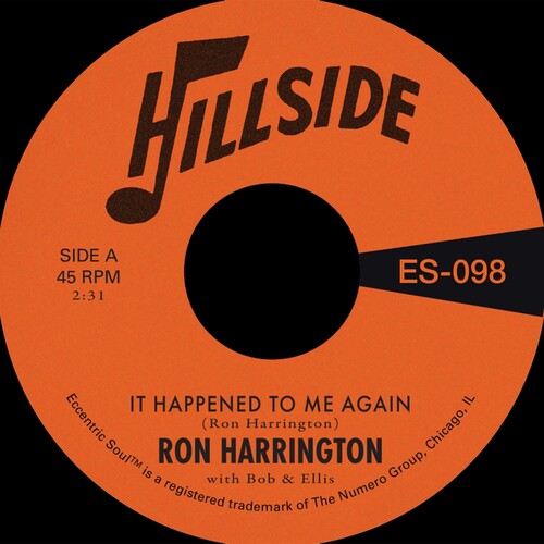 Harrington,ron - It Happened To Me Again B/w Because You're Mine - Vinyl Record