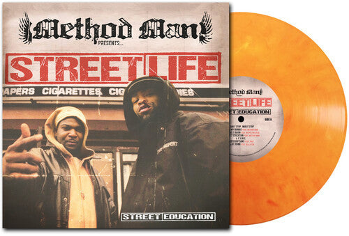Method Man Presents Streetlife - Street Education 20th Anniversary - Orange Marble - Vinyl Record