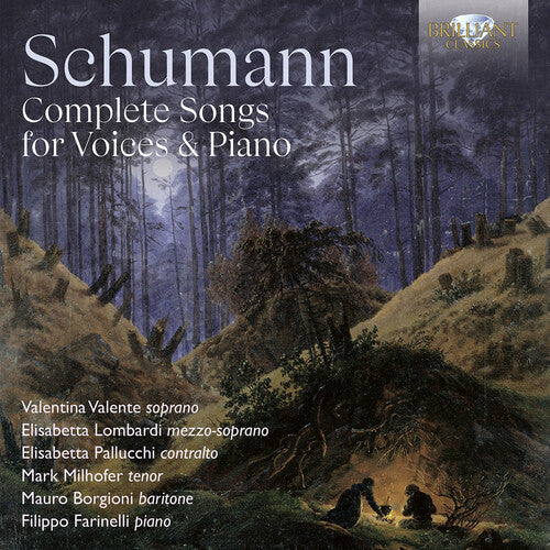 Valente,valentina - Schumann: Complete Songs For Various Voices & Pno - Music CD