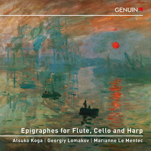 Koga,atsuko - Epigraphes For Flute Vc & Harp - Music CD