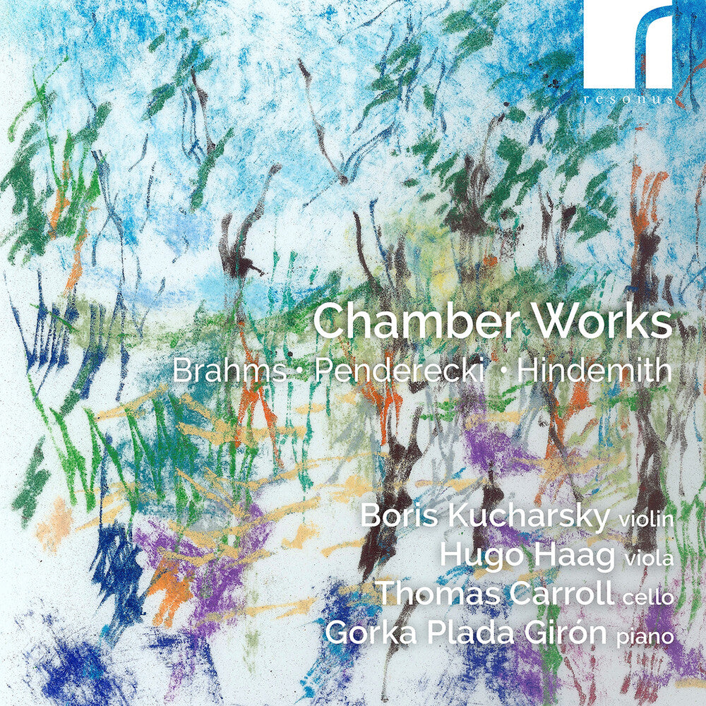 Boris Kucharsky - Brahms Penderecki & Hindemith: Chamber Works Music CD