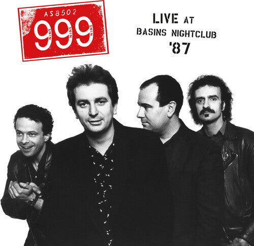 999 - Live At The Basins Nightclub '87 - Vinyl Record
