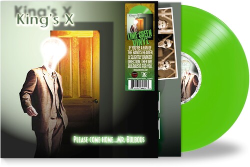King's X - Please Come Home...mr. Bulbous - Green - Vinyl Record