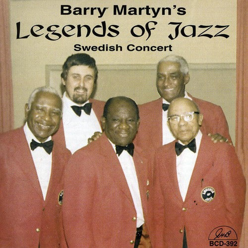 Martyn,barry Legends Of Jazz - Swedish Concert - Music CD