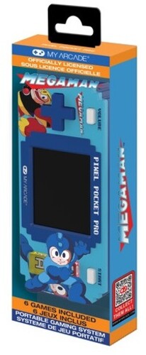 Myarcade Dgunl7140 Mega Man Pixel Pocket Pro Hand - Myarcade Dgunl7140 Mega Man Pixel Pocket Pro Hand - Game Accessories