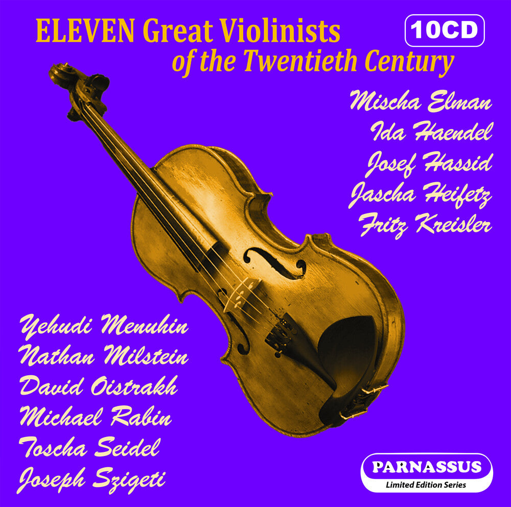 Elman, Mischa / Haendel, Ida - 11 Great Violinists of the 20th Century Music CD