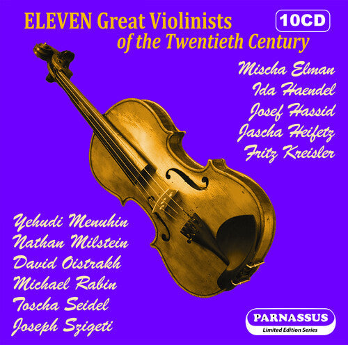 Elman,mischa / Haendel,ida - 11 Great Violinists Of The 20th Century - Music CD