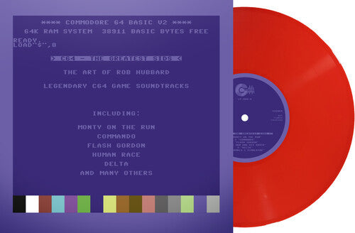 Hubbard,rob - C64 Greatest Sids: Art Of Rob Hubbard - Red Vinyl - Vinyl Record