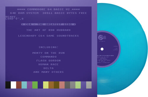Hubbard,rob - C64 Greatest Sids: Art Of Rob Hubbard - Turquoise - Vinyl Record