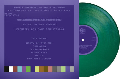 Hubbard,rob - C64 Greatest Sids: Art Of Rob Hubbard - Green - Vinyl Record