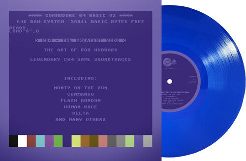Hubbard,rob - C64 Greatest Sids: Art Of Rob Hubbard - Blue Vinyl - Vinyl Record