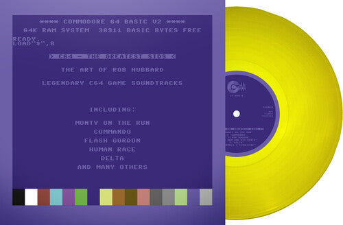 Hubbard,rob - C64 Greatest Sids: Art Of Rob Hubbard - Yellow - Vinyl Record