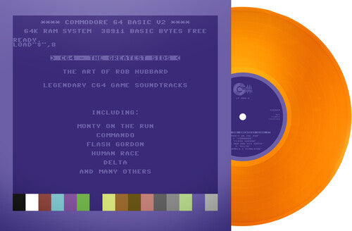 Hubbard,rob - C64 Greatest Sids: Art Of Rob Hubbard - Orange - Vinyl Record