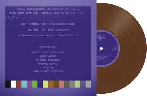 Hubbard,rob - C64 Greatest Sids: Art Of Rob Hubbard - Brown - Vinyl Record