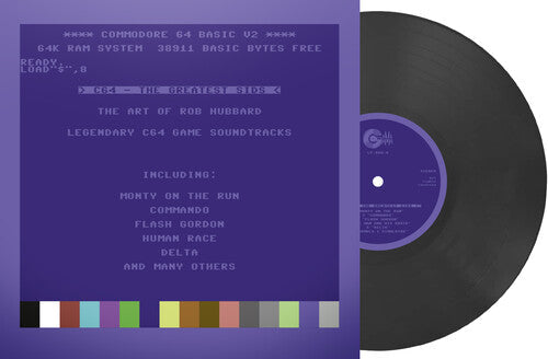 Hubbard,rob - C64 Greatest Sids: Art Of Rob Hubbard - Dark Grey - Vinyl Record