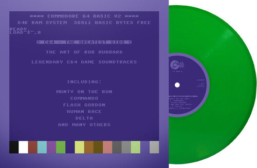 Hubbard,rob - C64 Greatest Sids: Art Of Rob Hubbard - Green - Vinyl Record