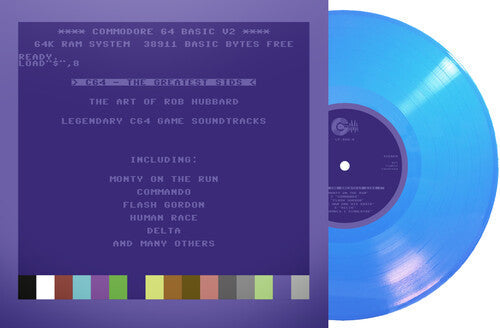 Hubbard,rob - C64 Greatest Sids: Art Of Rob Hubbard - Light Blue - Vinyl Record